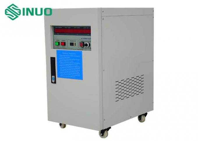 منبع برق واحد فاز AC 5KVA IEC 61800-2 برای لوازم خانگی استفاده می شود 2