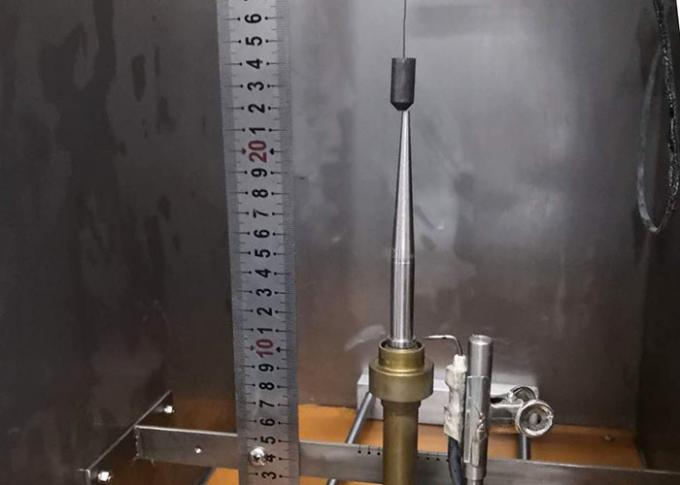 IEC60332-1-2 اتاق آزمایش فولاد ضد زنگ برای سوزاندن عمودی سیم ها یا کابل های عایق بندی شده 2