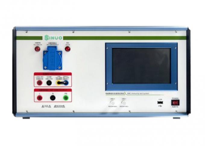 تست ایمنی ایمنی IEC 61000-4-12 EMC تجهیزات تست زنگ خط تولید موج موج ژنراتور 0