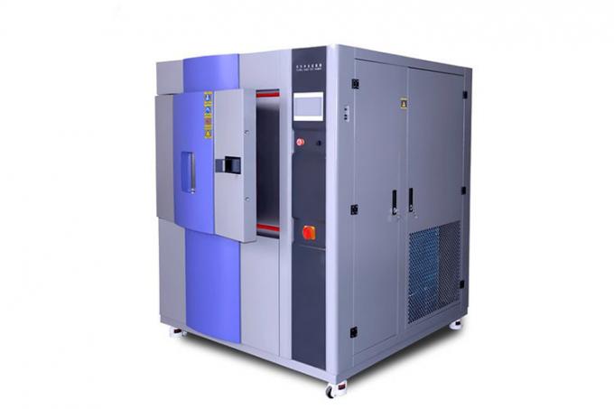 IEC 60068-2-1 محفظه تست شوک حرارتی سه منطقه با دمای پایین بالا 0