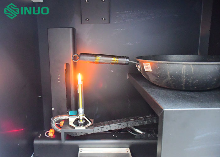 آخرین اخبار شرکت در مورد Introducing Our New Cookware Handle Burning Resistance Test Apparatus for EN 12983-1 and TZS 683 Compliance