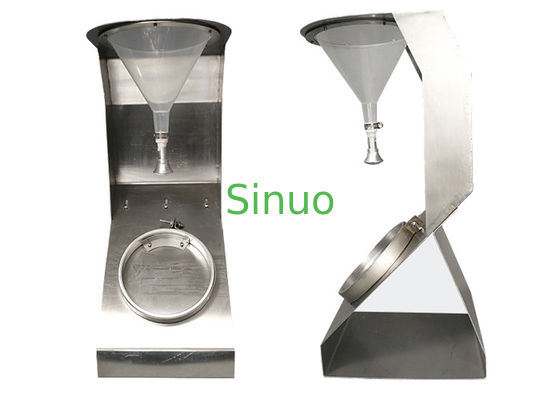 کیفیت  150mm Medical Material Tester With PP Funnel Stainless Steel Specimen Holder کارخانه