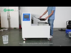 دستگاه تست ریختن برای نشتی آزمایش حجم ظروف پخت و پز مطابق با استاندارد BS EN 12983-1