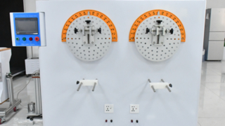 تجهیزات تست انعطاف پذیری سیم برق برای دوشاخه ها و پریزهای غیر قابل جدا شدن