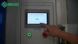 اتاق تست شن و غبار IP5X IP6X IEC 60529 تست شن و غبار برای قطعات خودرو