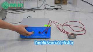 جرقه کوچک، تست ایمنی جدی! ⚡ تست کوره پیرولیتیک IEC 60335-2-6