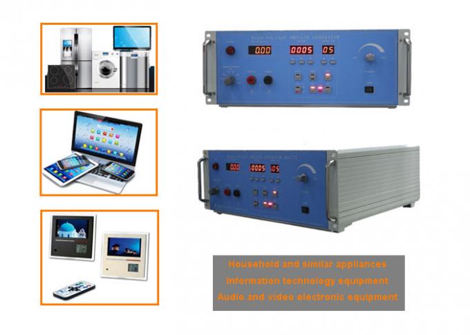 IEC 60335-1 تجهیزات تست تجهیزات برقی 12.5kV 1.2 / 50μS یا 7kV 10 / 700μS ژنراتور ولتاژهای ضربه ای 0